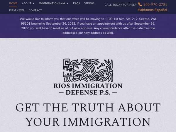 Rios Immigration Defense, P.s